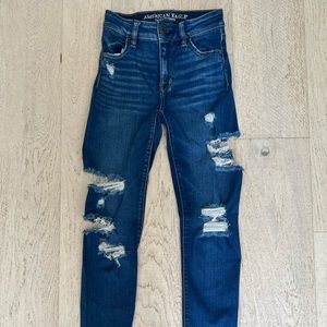 American Eagle High-Rise jeggings Size 0